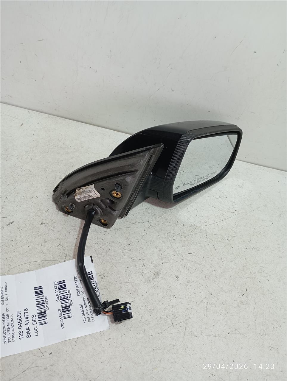 Used 2015 General Motors EQUINOX Side View Mirror - Stock #A14776