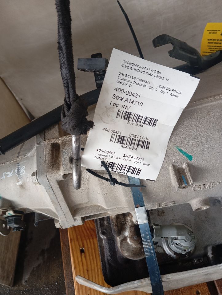 2008 SILVERADO 1500 PICKUP General Motors Transmiss,Transaxle