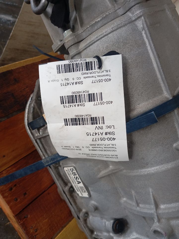 2016 General Motors COLORADO Transmiss,Transaxle