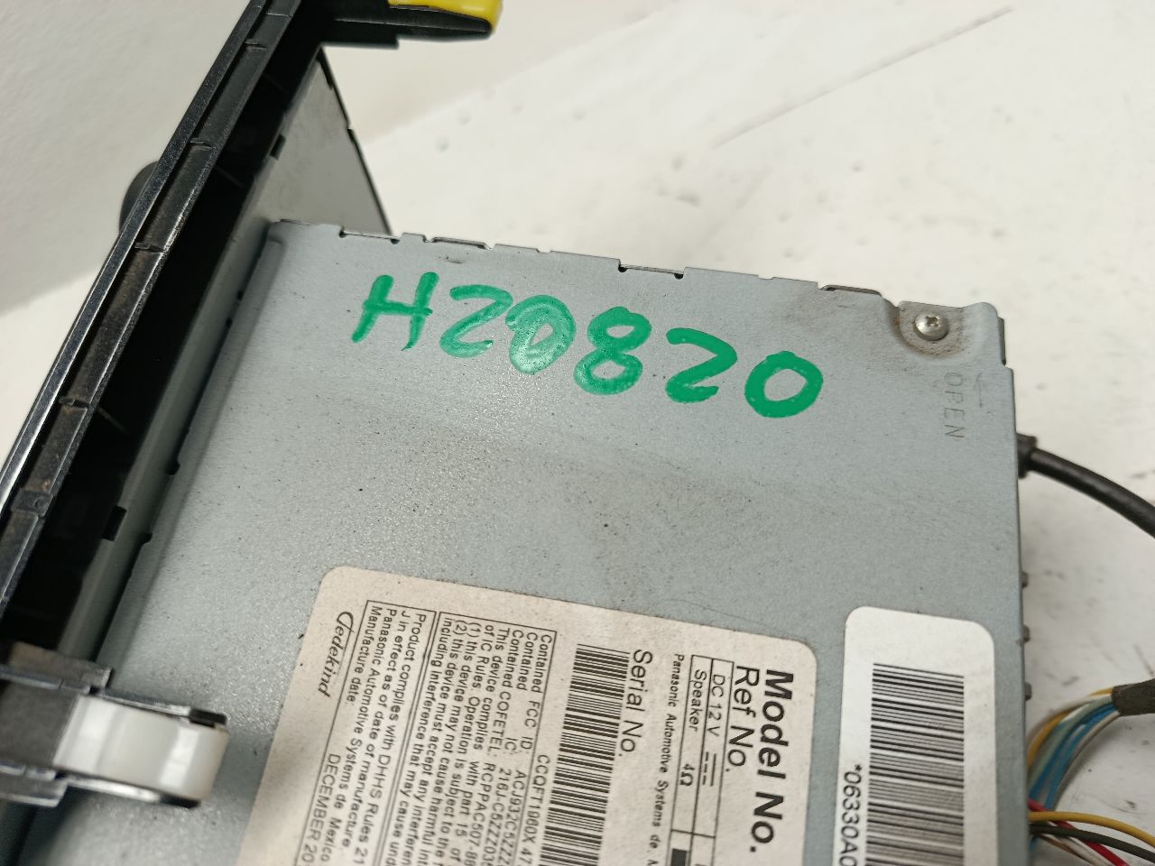 2011 Toyota TUNDRA Radio Audio