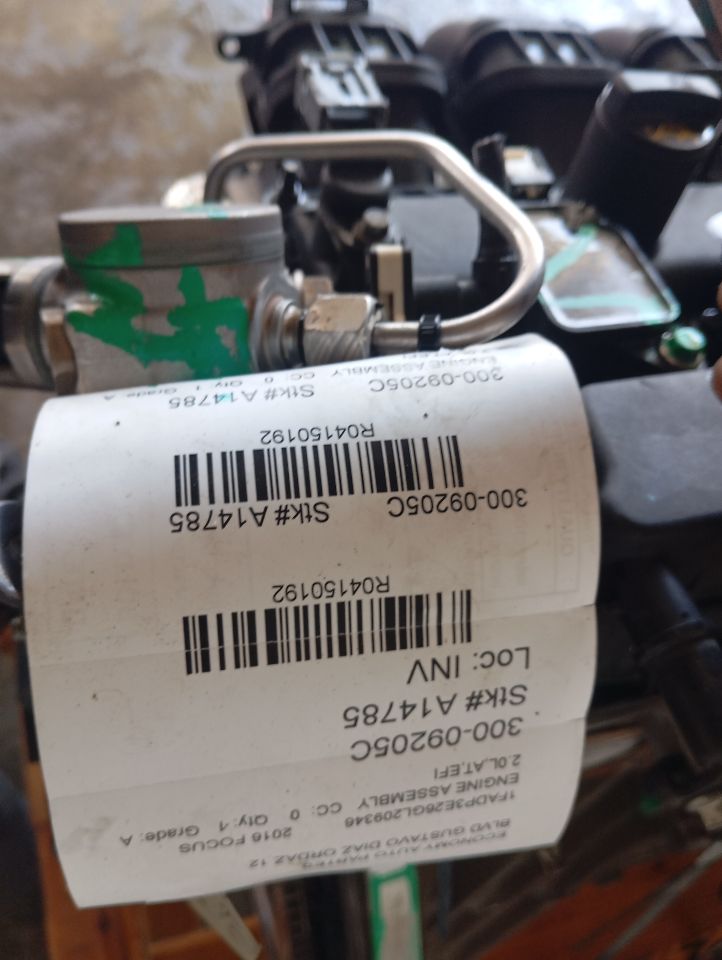 2016 FOCUS Ford Engine Assembly