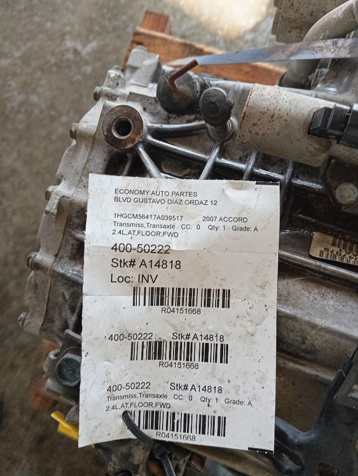 2007 Honda ACCORD Transmiss,Transaxle
