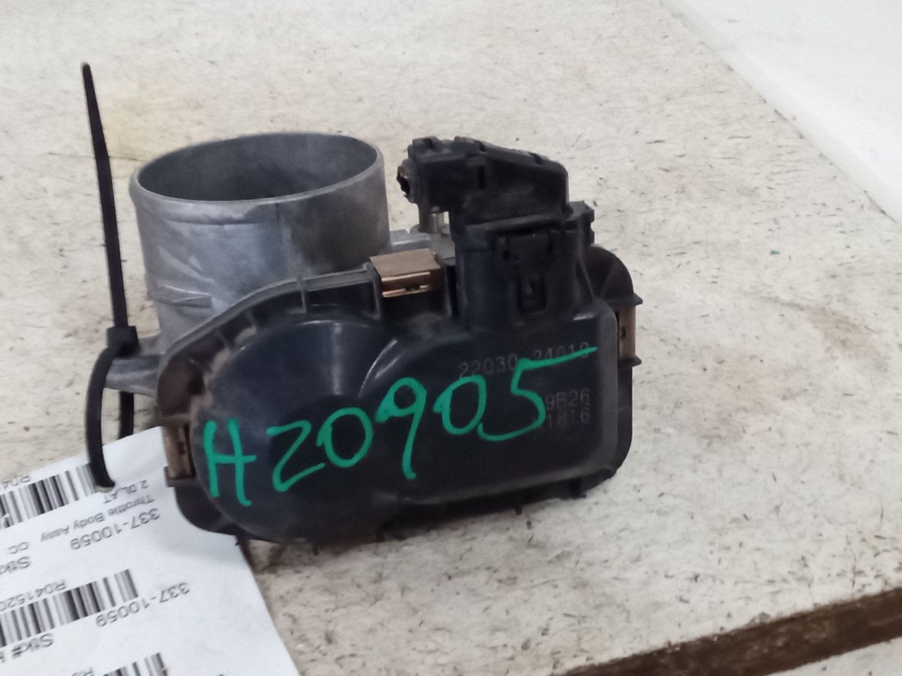 Used 2020 Toyota COROLLA (throttle valve assembly) - Stock #H20905