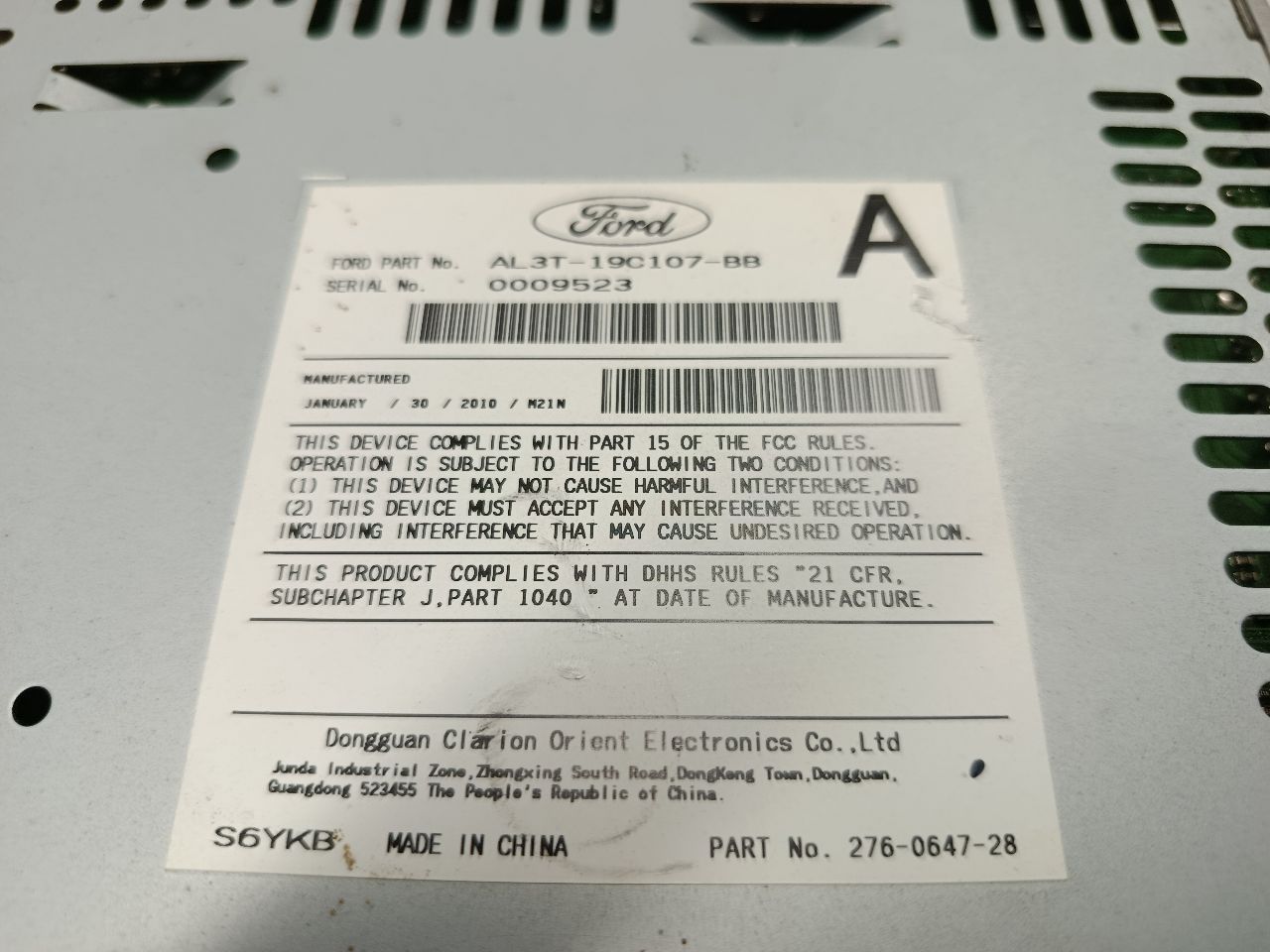 Used 2013 Ford FORD F150 PICKUP ID DL3T-19C107-CA - Stock #H20913