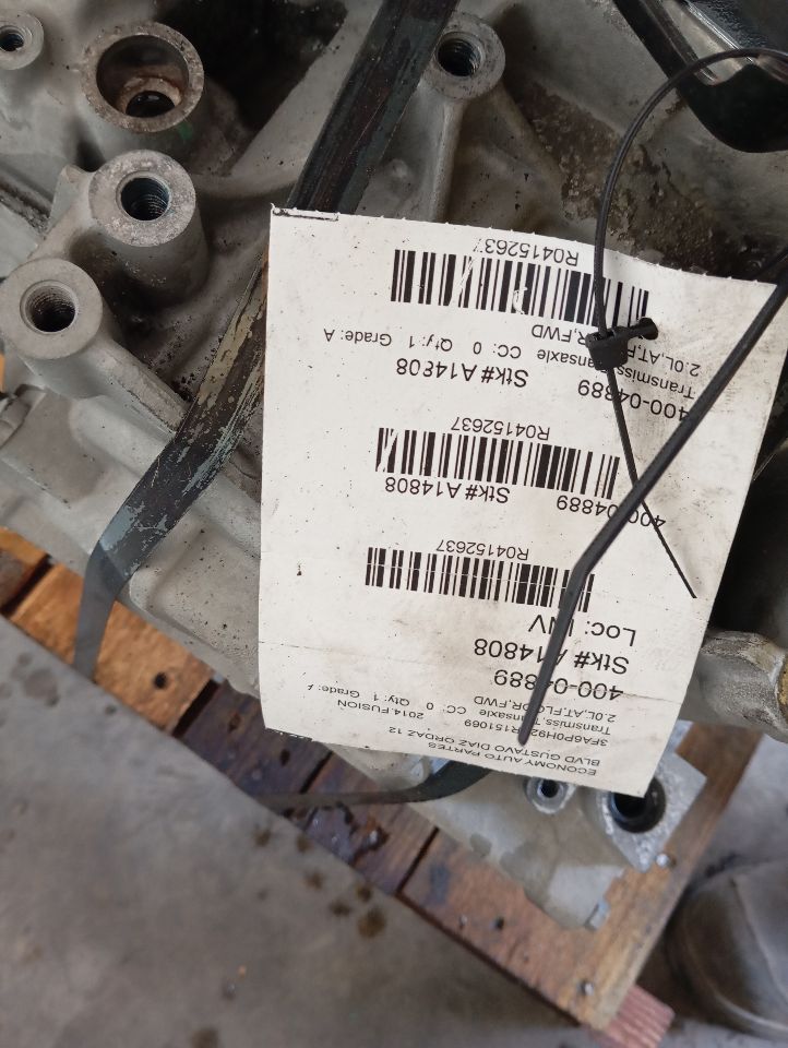 2014 FUSION Ford Transmiss,Transaxle