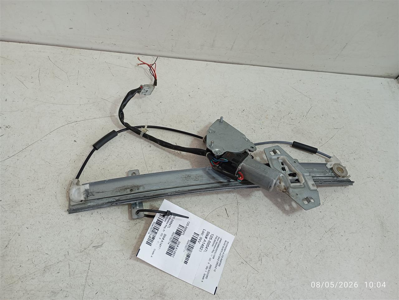 2002 Honda ACCORD Door Window Reg, Fr