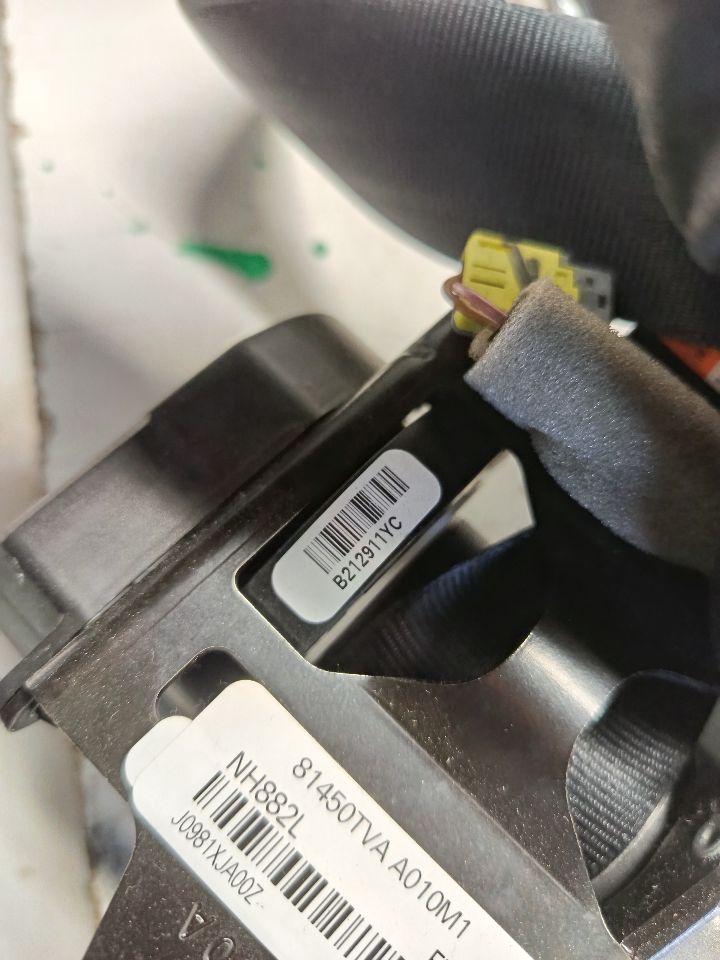 Used 2021 Honda ACCORD retractor - Stock #H20931