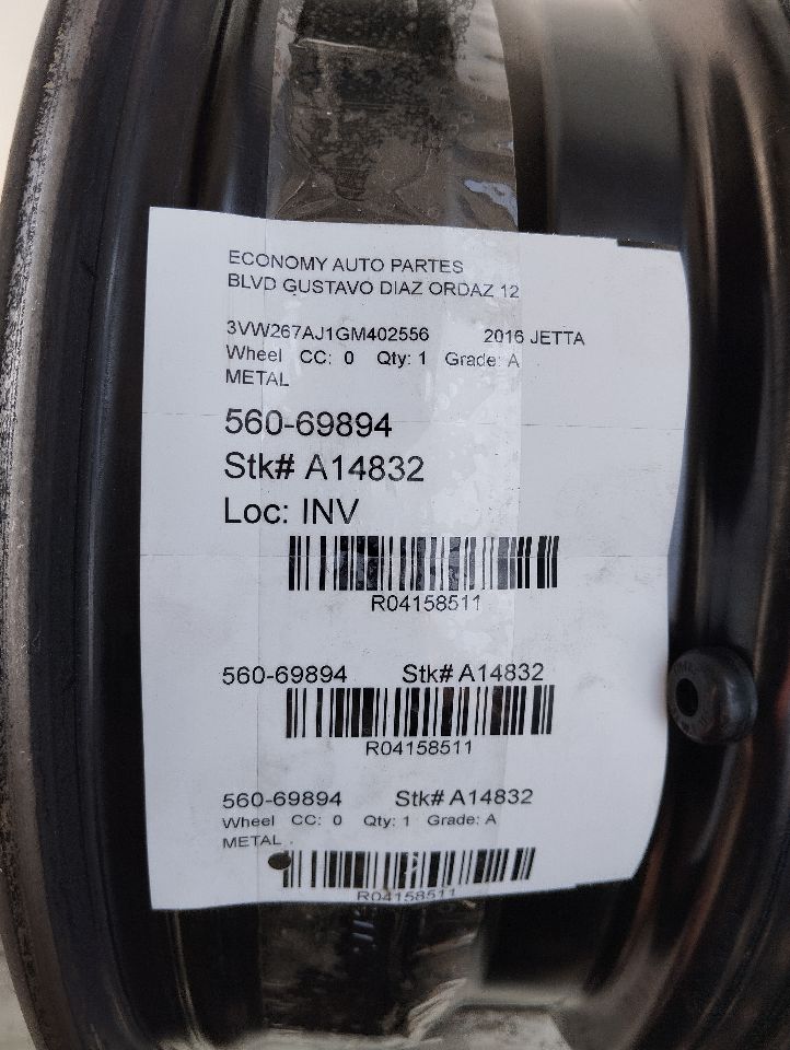 2016 Volkswagen JETTA Wheel