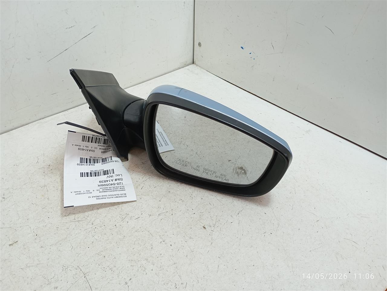 Used 2012 Hyundai ACCENT R. - Stock #A14839