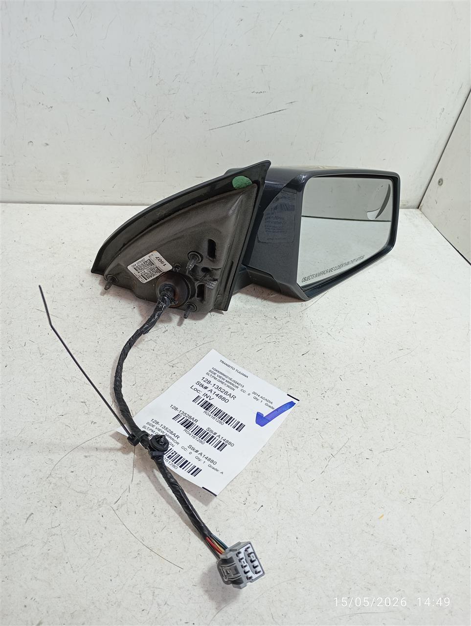 Used 2014 General Motors ACADIA Side View Mirror - Stock #A14880