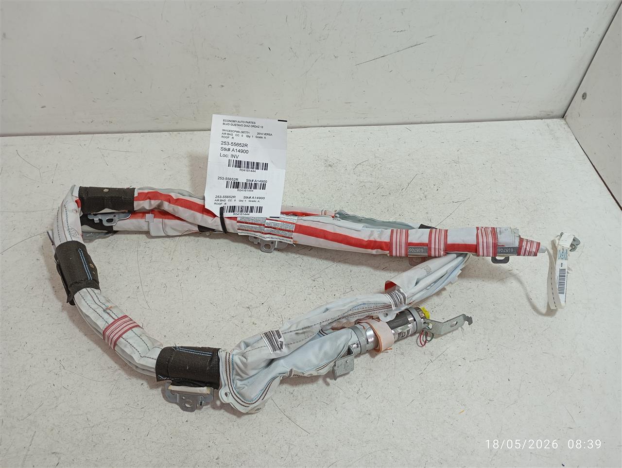 2014 VERSA Nissan Air Bag