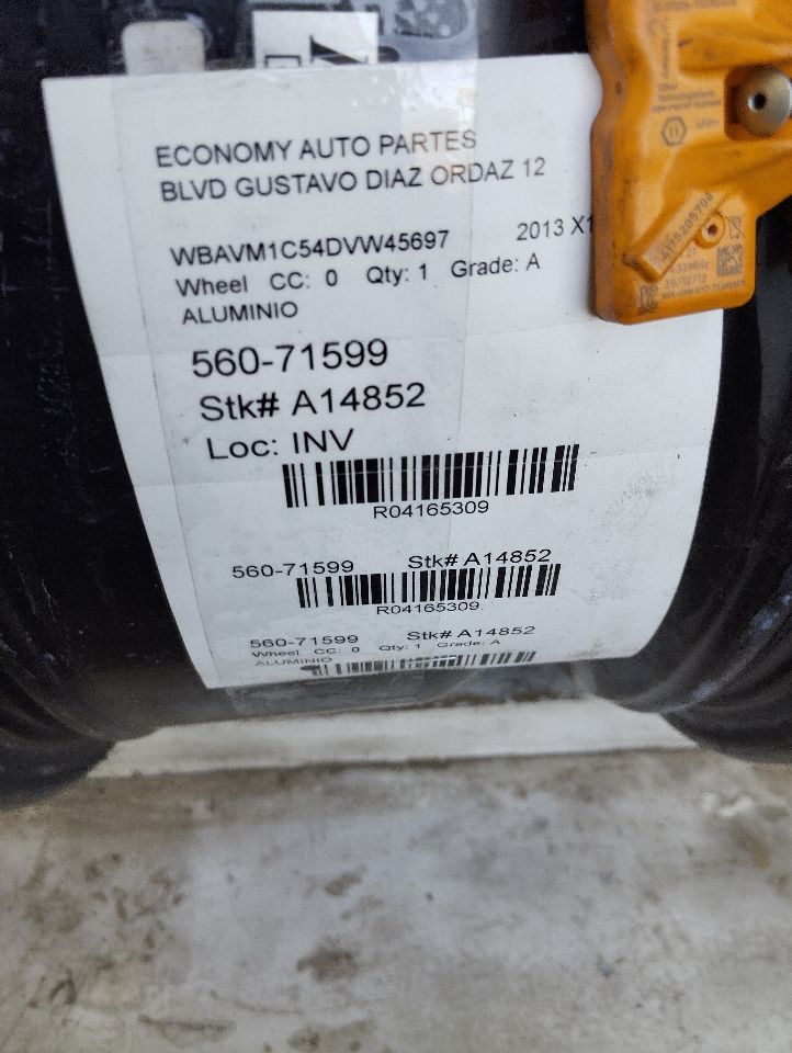 2013 BMW BMW X1 Wheel