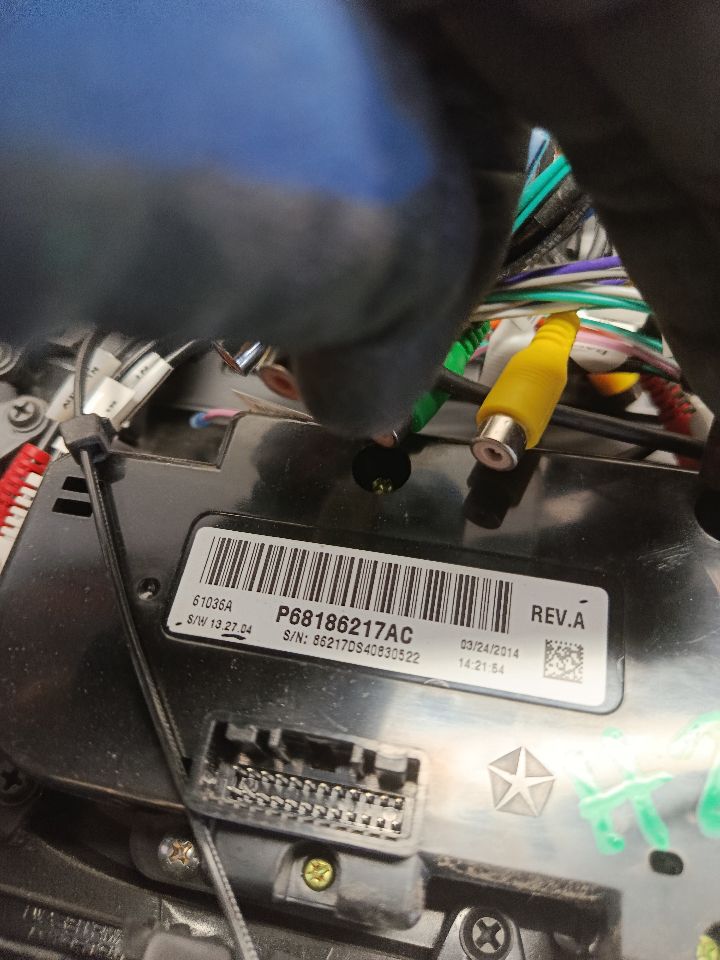 Used 2014 Chrysler DODGE 1500 PICKUP AFTERMARKET,W/HARNESS&BEZEL W/AC - Stock #H21119