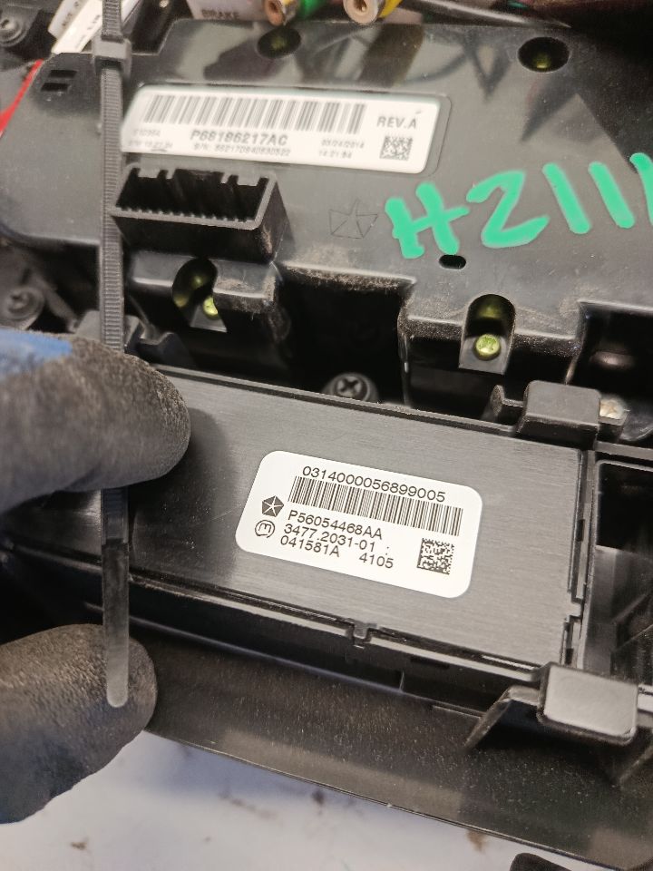 Used 2014 Chrysler DODGE 1500 PICKUP AFTERMARKET,W/HARNESS&BEZEL W/AC - Stock #H21119