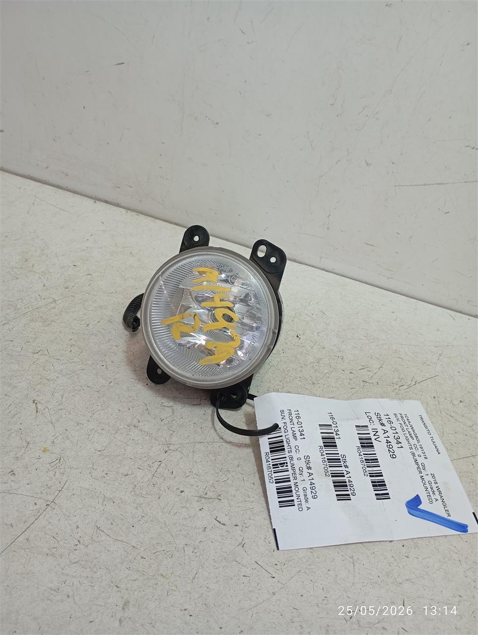 2016 Chrysler WRANGLER Front Lamp