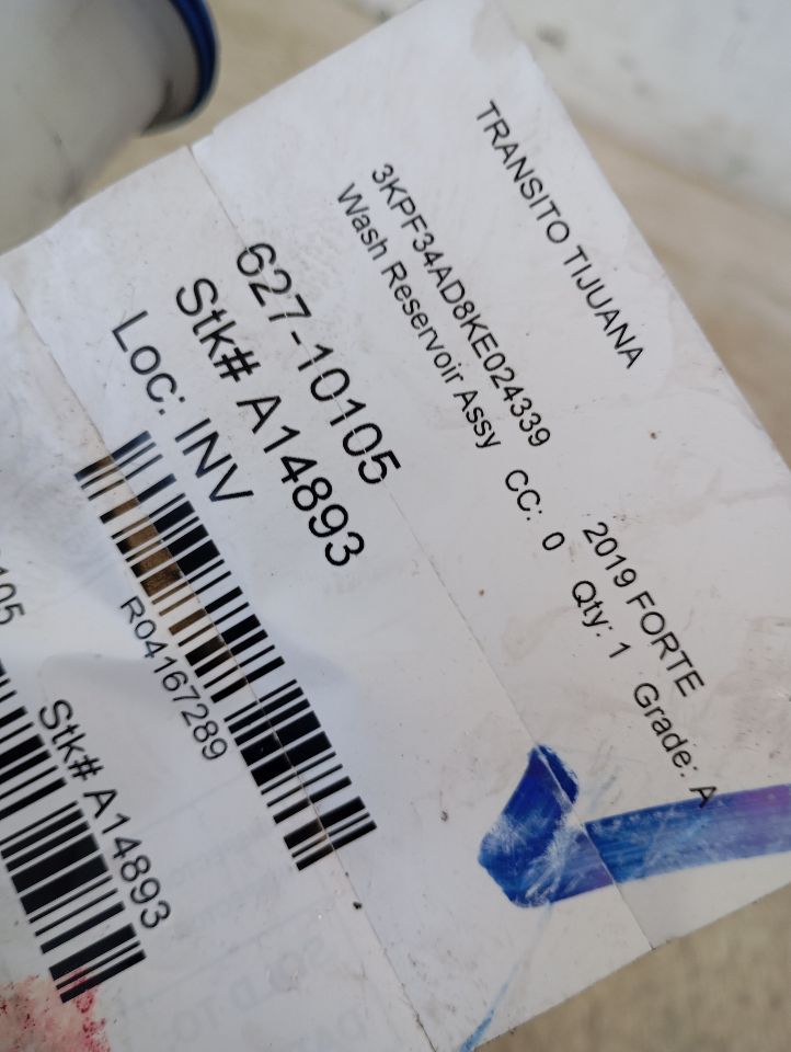 2019 FORTE Kia Wash Reservoir Assy