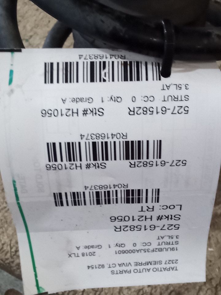 2018 Acura TLX Strut