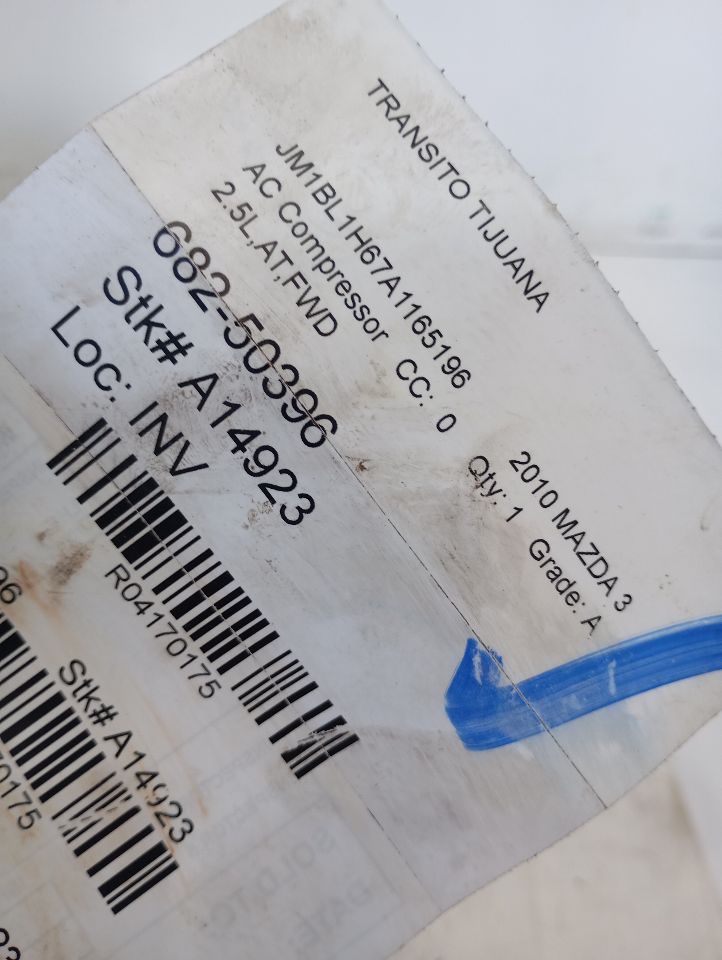 2010 Mazda MAZDA 3 AC Compressor