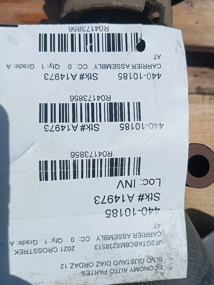 2021 XV CROSSTREK Subaru Carrier Assembly