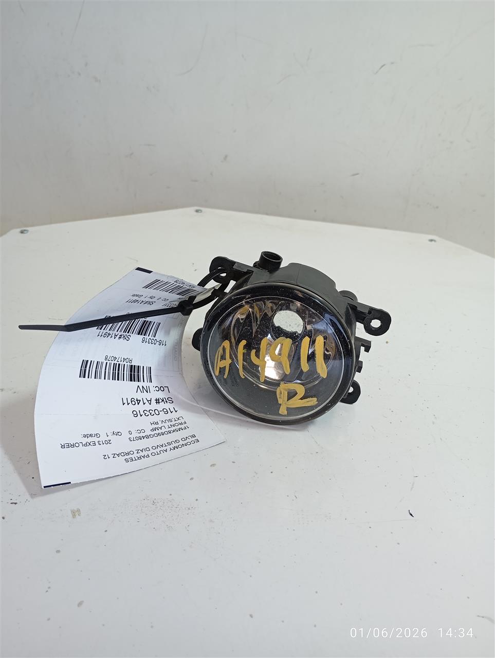 2013 Ford EXPLORER Front Lamp