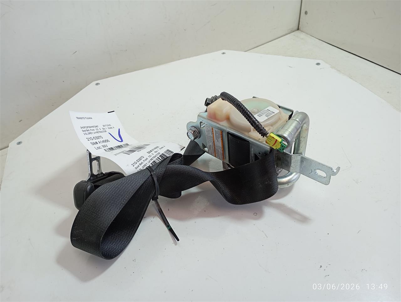 Used 2017 Honda CIVIC retractor - Stock #A14956