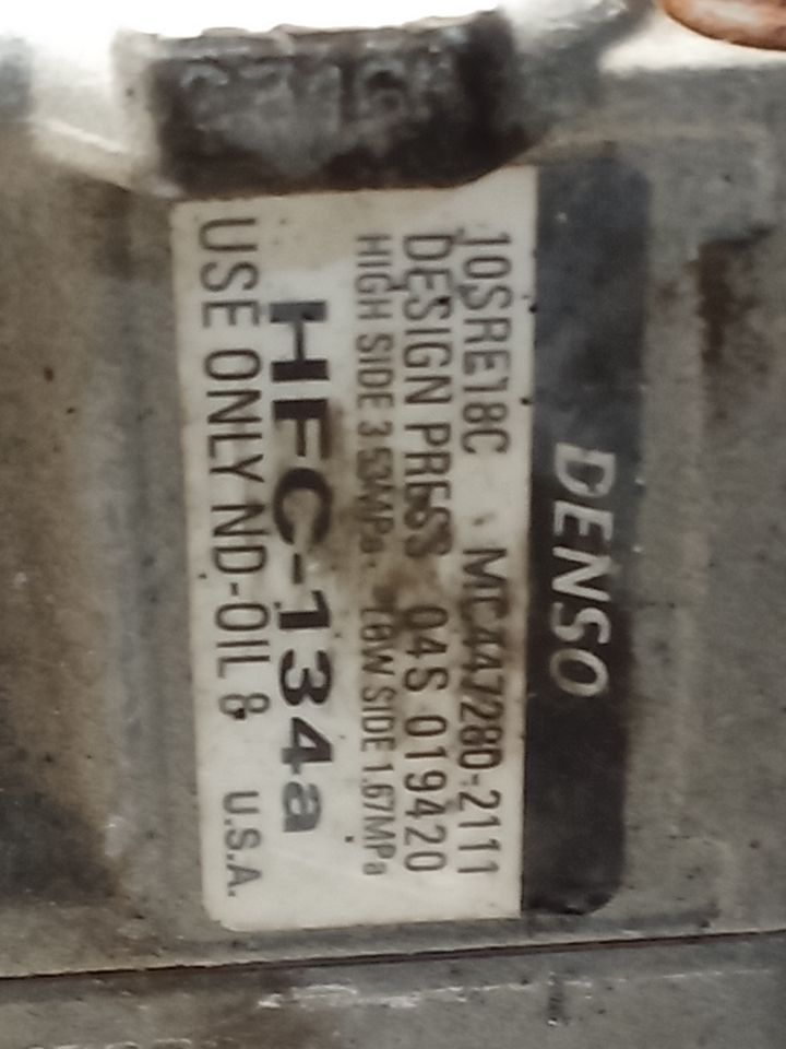 Used 2015 Honda ACCORD AC Compressor - Stock #H21160