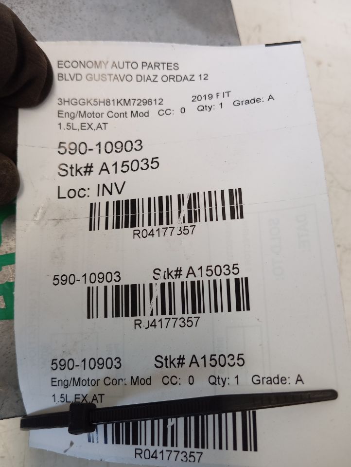 Used 2019 Honda FIT AT (CVT) - Stock #A15035