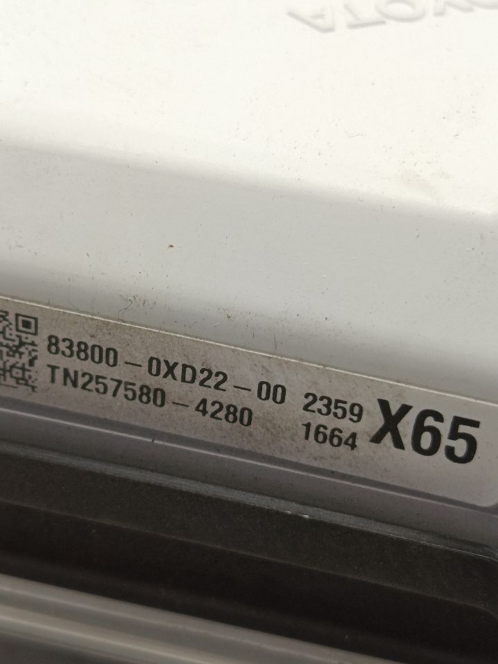 Used 2020 Toyota CAMRY ID 83800-0XD22 - Stock #H21010