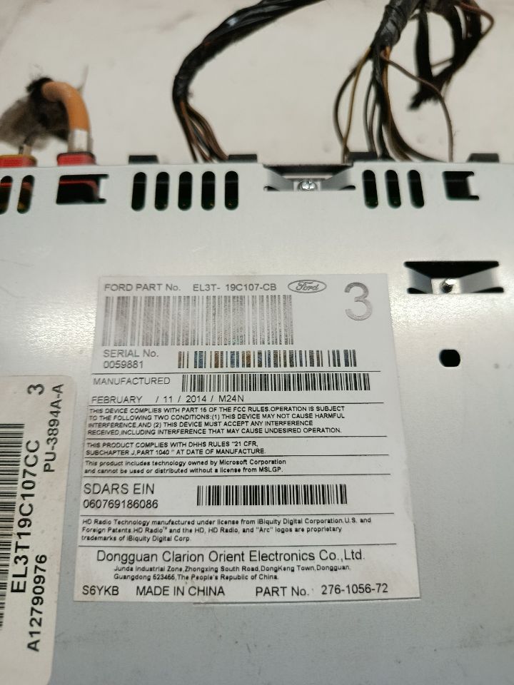 Used 2014 Ford FORD F150 PICKUP (ID EL3T-18A802-GASMPQ) - Stock #H21180
