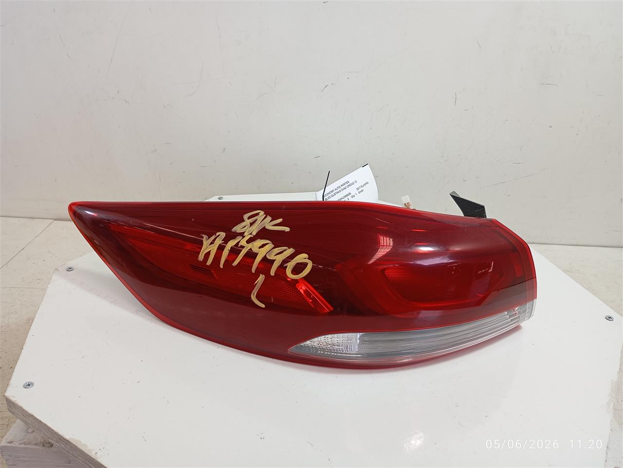 2017 Hyundai ELANTRA Tail Lamp