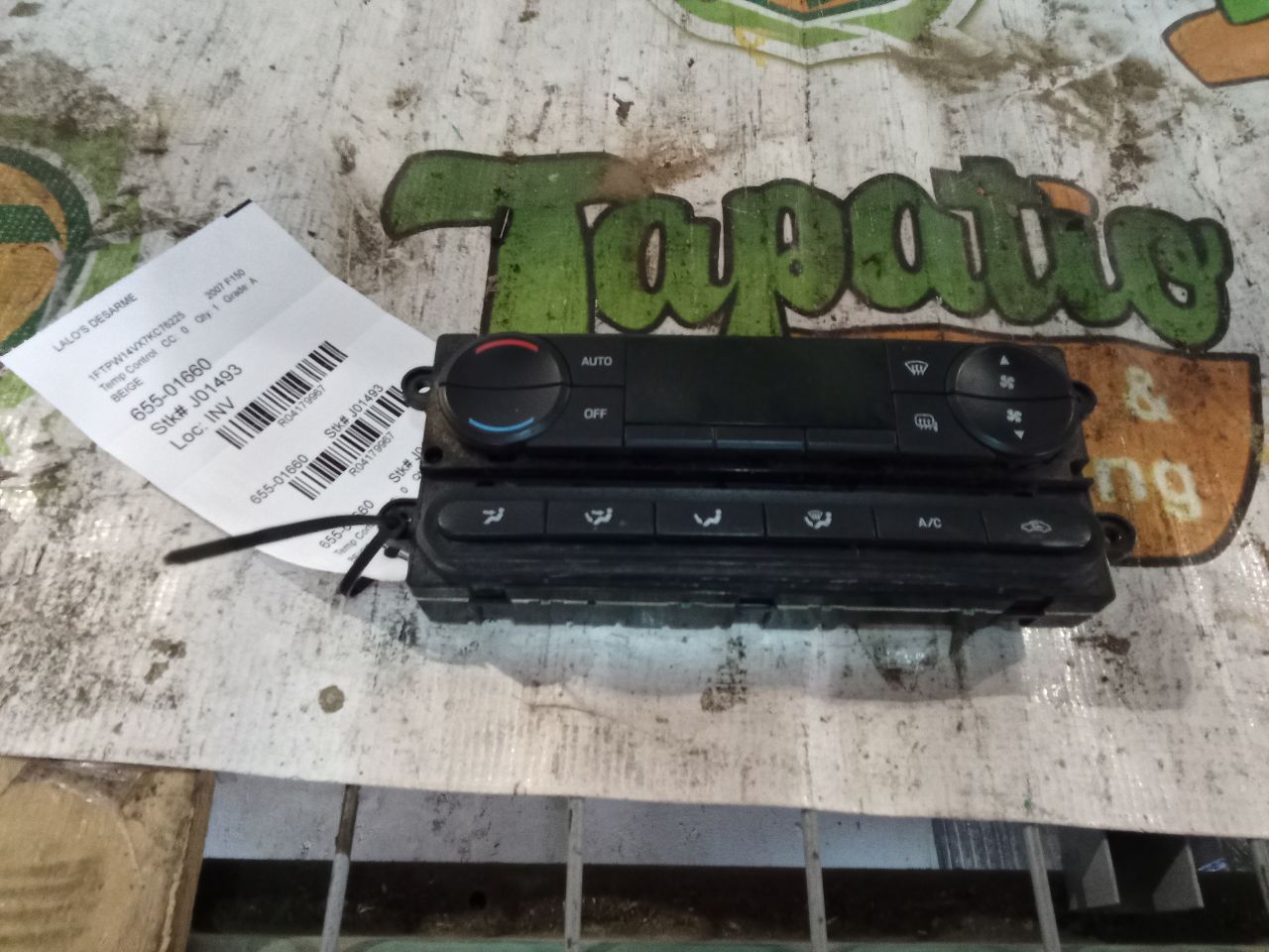 Used 2007 Ford FORD F150 PICKUP from 11/29/04 - Stock #J01493