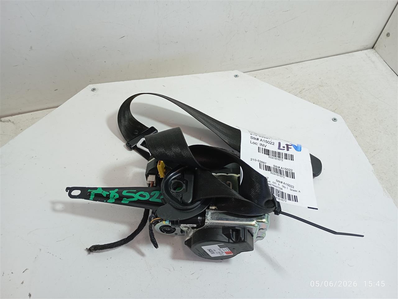 Used 2018 Audi AUDI A4 retractor - Stock #A15022