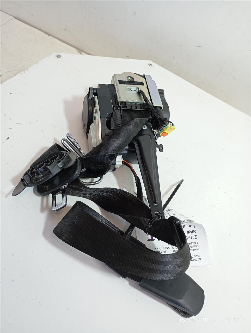 Used 2018 Audi AUDI A4 Seat Belt, Front - Stock #A15022
