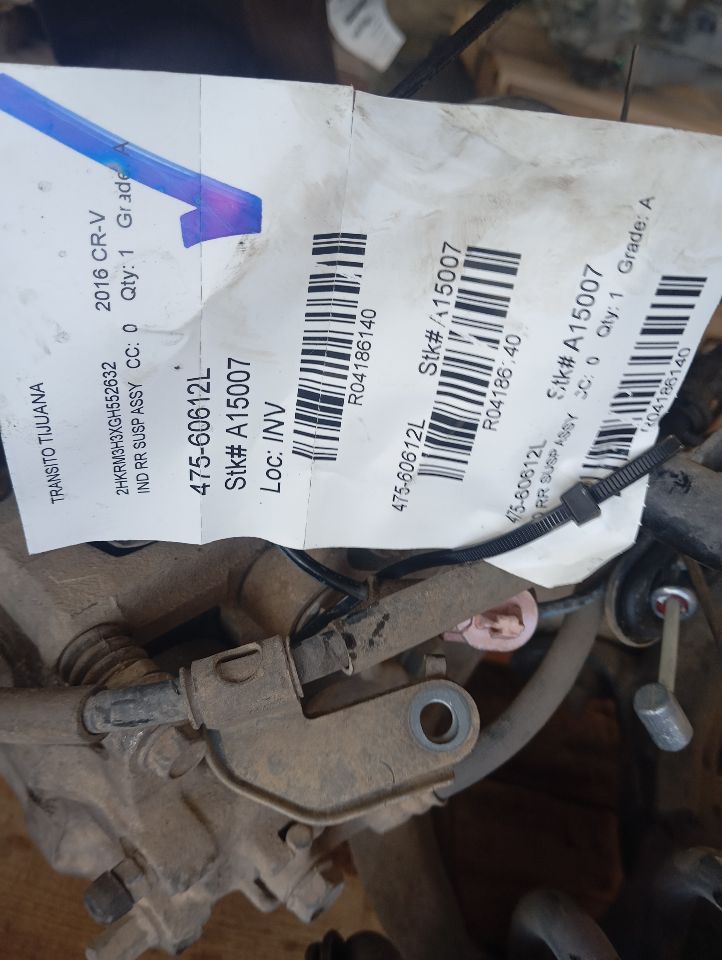 2016 Honda CR-V Ind Rr Susp Assy