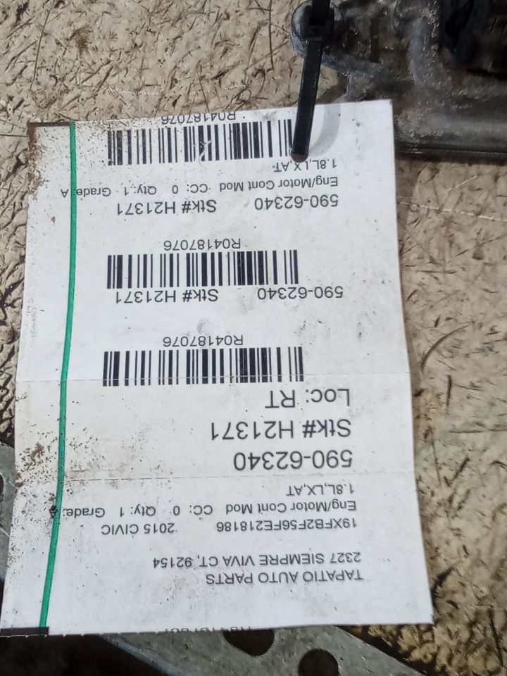 2015 Honda CIVIC Eng/Motor Cont Mod