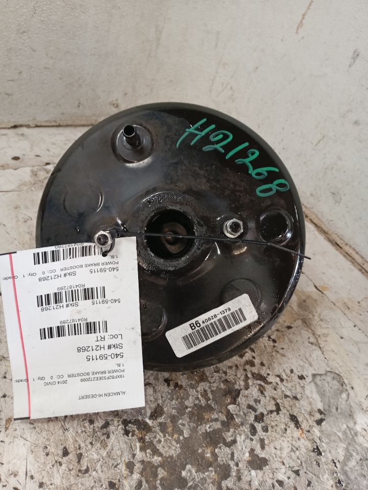 2014 Honda CIVIC Power Brake Booster