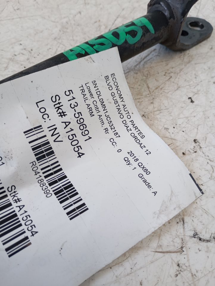 2018 Infiniti INFINITI QX60 Lower Cntrl Arm, Rr