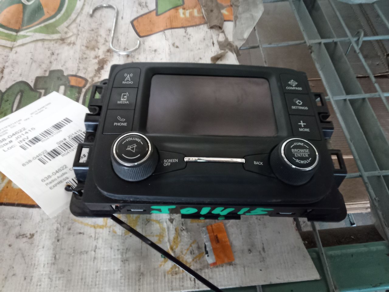 Used 2015 Chrysler DODGE 1500 PICKUP satellite radio (Sirius) - Stock #J01415