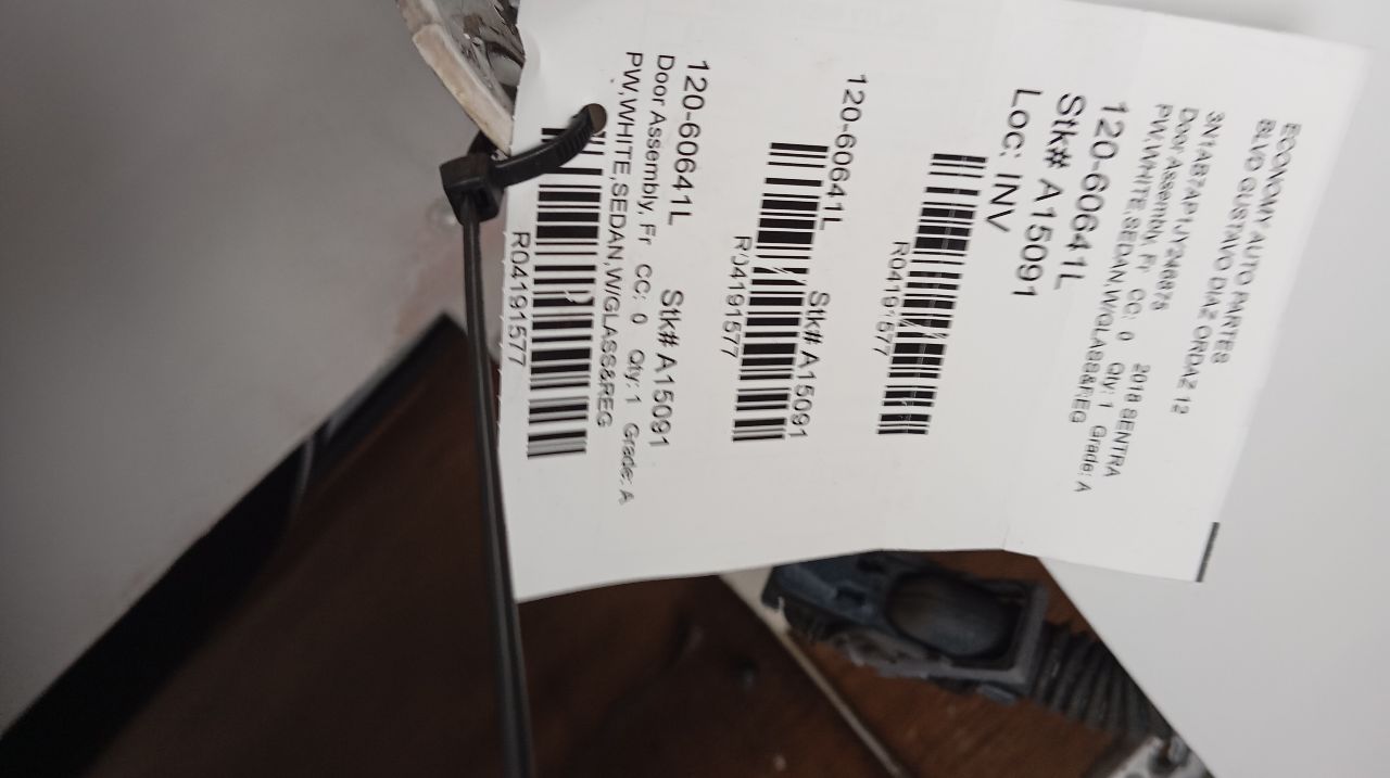 2018 Nissan SENTRA Door Assembly, Fr