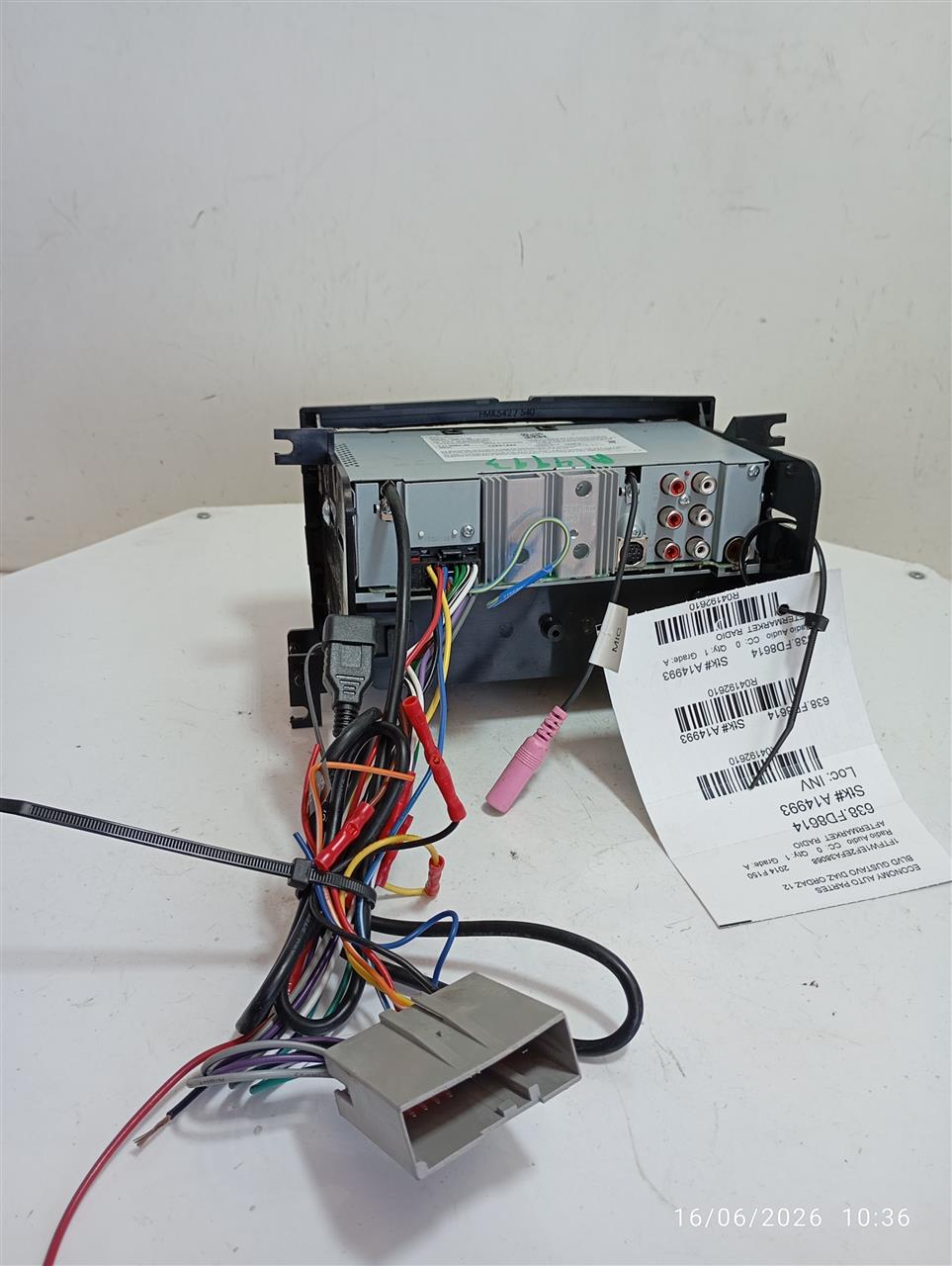 Used 2014 Ford FORD F150 PICKUP AFTERMARKET  RADIO - Stock #A14993