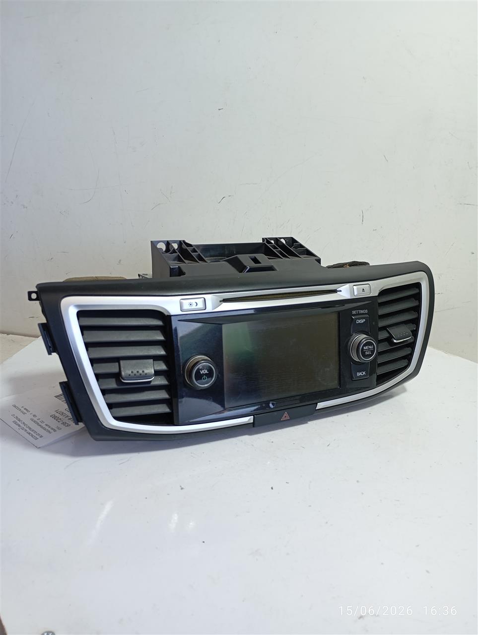 Used 2015 Honda ACCORD Radio Audio - Stock #A15071