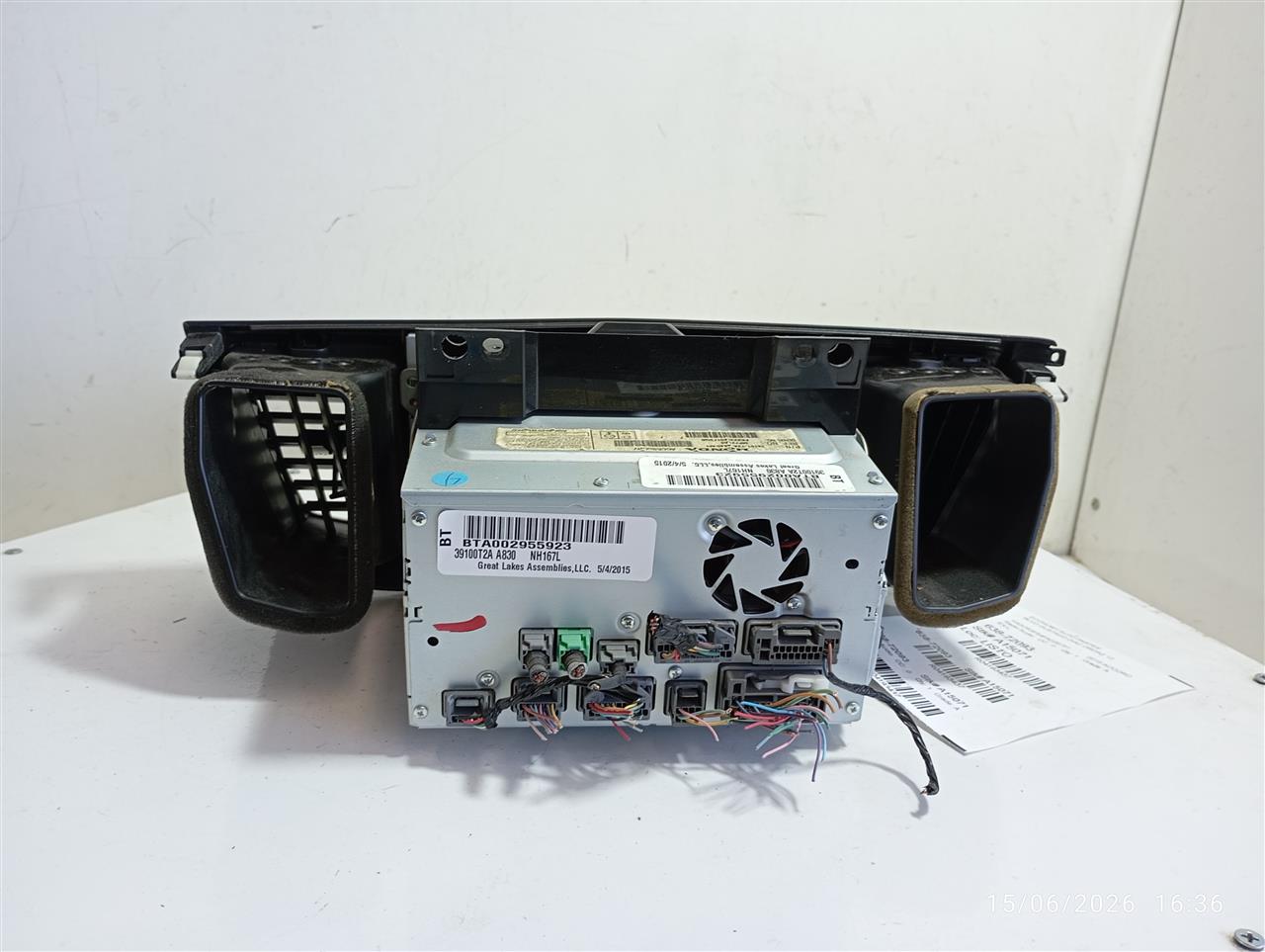 Used 2015 Honda ACCORD Radio Audio - Stock #A15071
