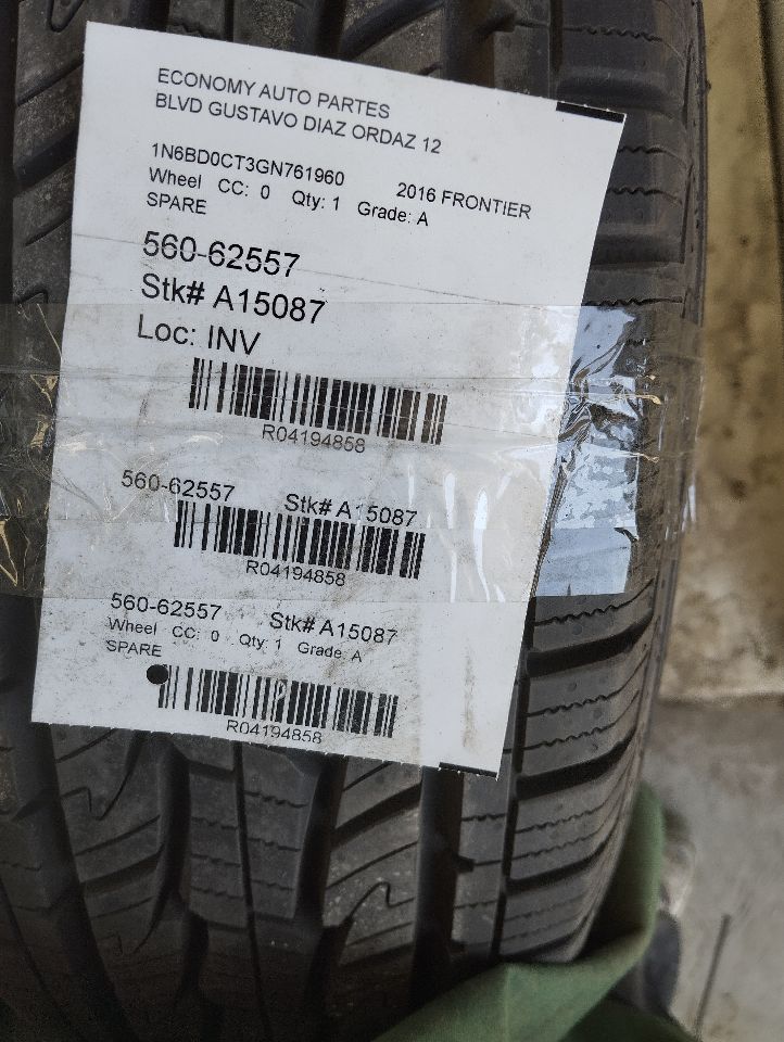 2016 Nissan FRONTIER Wheel