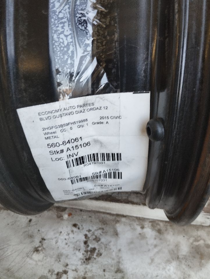 2015 Honda CIVIC Wheel
