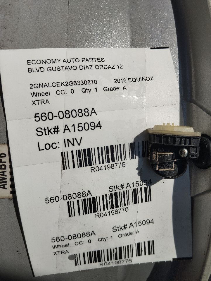2016 General Motors EQUINOX Wheel