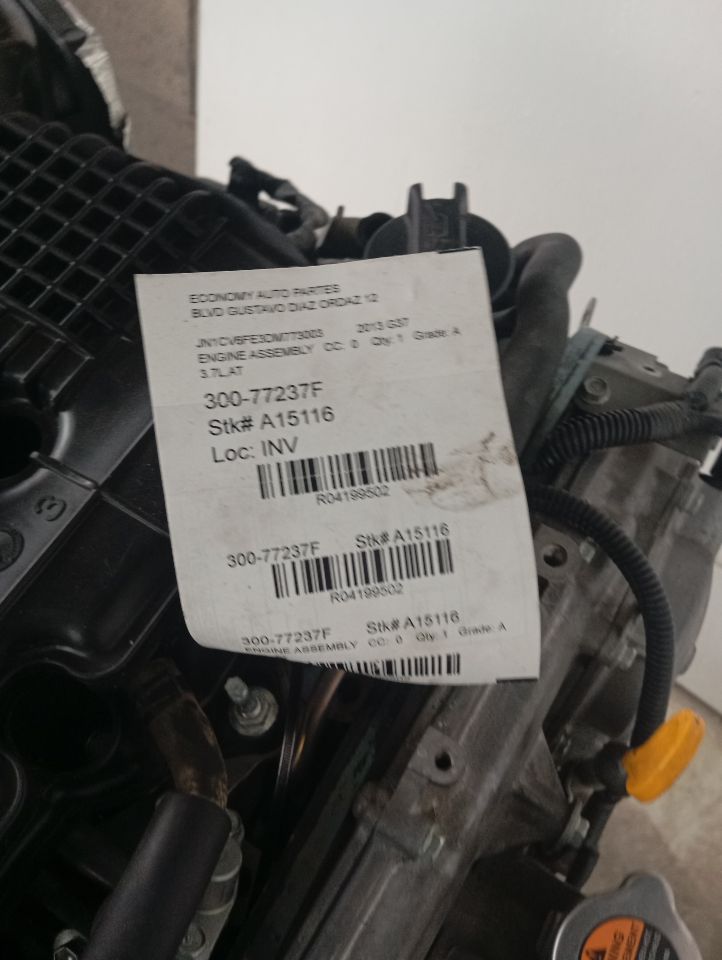 2013 INFINITI G37 Infiniti Engine Assembly