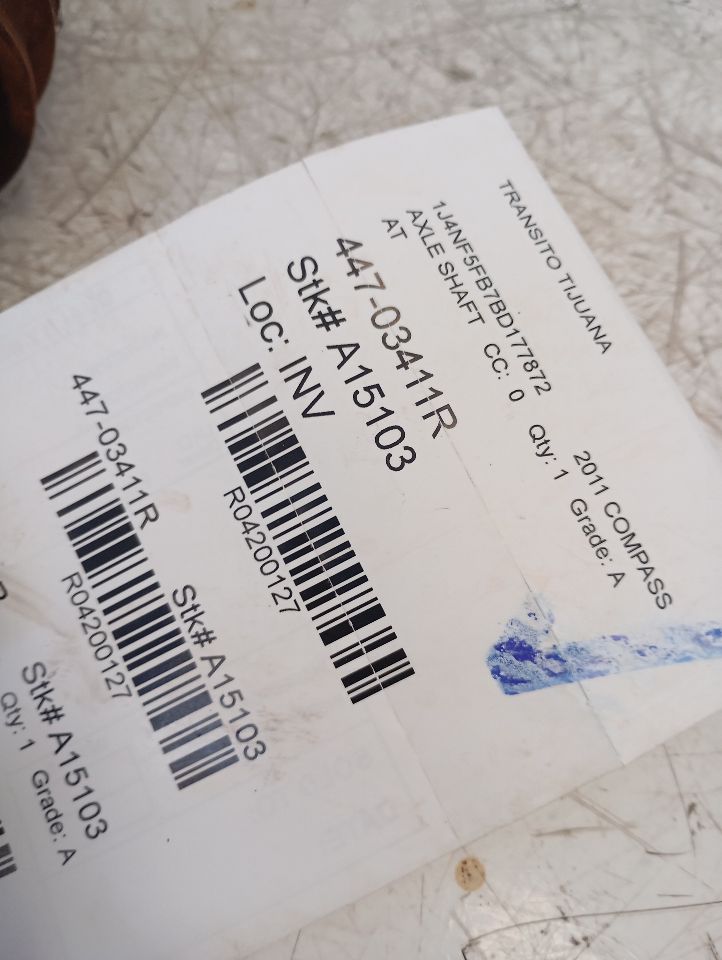 2011 COMPASS Chrysler Axle Shaft