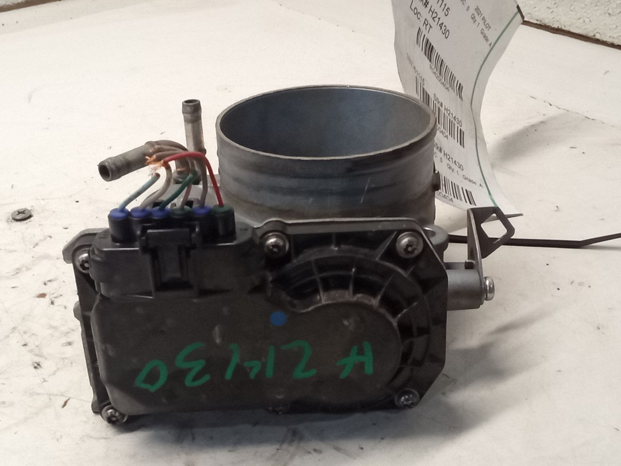 Used 2021 Honda PILOT Throttle Body Assy - Stock #H21430