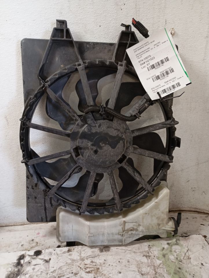 2020 Kia RIO Rad Cond Fan Motor
