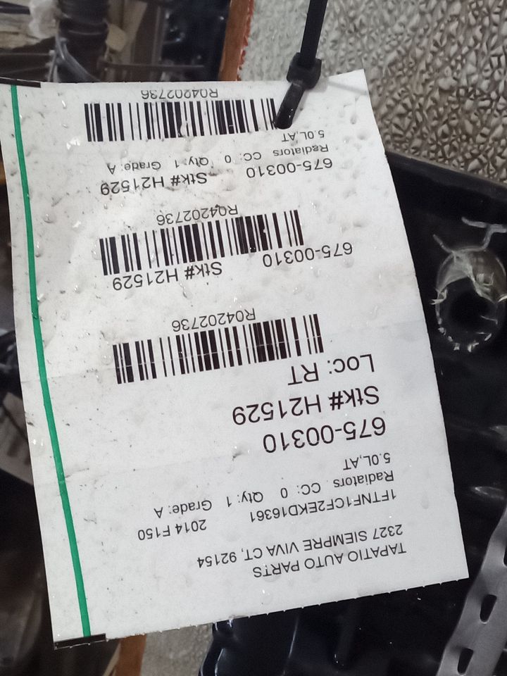 2014 FORD F150 PICKUP Ford Radiators